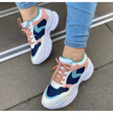 Tênis Sneaker Chunky Colors Plataforma Feminino (enviado de são paulo)