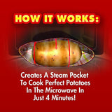 Easy potato | Batatas cozidas em 4 minutos!