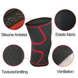 1PCS Knee Support Professional Protective Sports Knee Pad Breathable Bandage Knee Brace Basketball Tennis Cycling