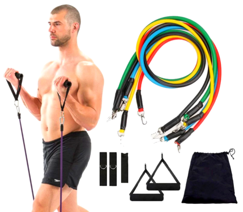 Elásticos de Exercício ProBands™ + E-book com Guia de Treinos