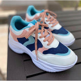 Tênis Sneaker Chunky Colors Plataforma Feminino (enviado de são paulo)
