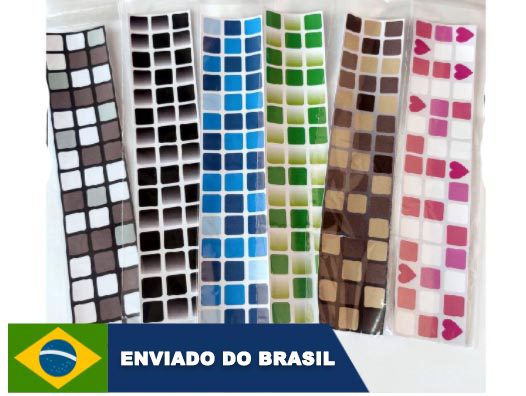 Faixa Adesiva Mix Color | Papel de Parede lavável
