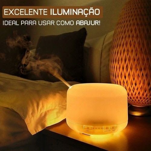 Umidificador e Aromatizador de Ar - FreshDot Color (enviado de São Paulo)